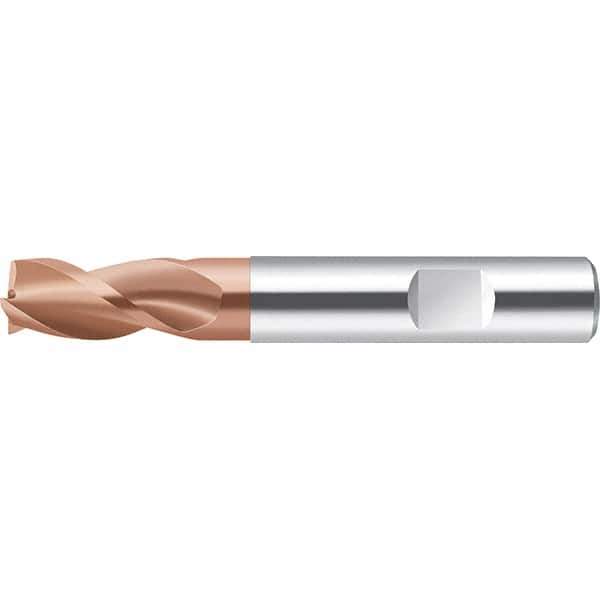 Walter-Prototyp - 10mm, 30mm LOC, 10mm Shank Diam, 72mm OAL, 3 Flute, Solid Carbide Square End Mill - AlCrN Finish, Spiral Flute, 35° Helix, Right Hand Cut, Right Hand Flute, Series MC232 - Exact Tool & Supply