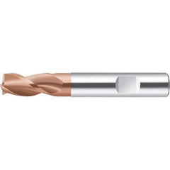 Walter-Prototyp - 10mm, 30mm LOC, 10mm Shank Diam, 72mm OAL, 3 Flute, Solid Carbide Square End Mill - AlCrN Finish, Spiral Flute, 35° Helix, Right Hand Cut, Right Hand Flute, Series MC232 - Exact Tool & Supply
