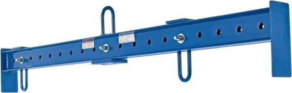 Vestil - 2,500 Lb Capacity Adjustable Spreader Beam - Exact Tool & Supply