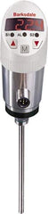 Barksdale - 32 to 210°F Electronic Temperature Switch and Transducer with Display - 1/4" NPT Male, 0.24 x 12" Rigid Stem, 4-20mA, M12, 304 Stainless Steel, ±0.5% - Exact Tool & Supply