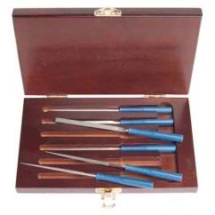 5-1/2" OAL NEEDLE FILE KIT 200G DMD - Exact Tool & Supply