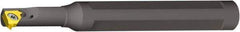 Vargus - Internal Thread, Right Hand Cut, 3/8" Shank Width x 0.36" Shank Height Indexable Threading Toolholder - 4.29" OAL, 5LKIR Insert Compatibility, BNVRC Toolholder, Series Mini L - Exact Tool & Supply