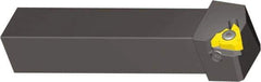 Vargus - External Thread, Left Hand Cut, 1" Shank Width x 1" Shank Height Indexable Threading Toolholder - 6" OAL, 3EL Insert Compatibility, AL Toolholder, Series OffSet Qualified - Exact Tool & Supply