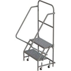 TRI-ARC - Rolling & Wall Mounted Ladders & Platforms Type: Rolling Warehouse Ladder Style: Rolling Platform Ladder - Exact Tool & Supply