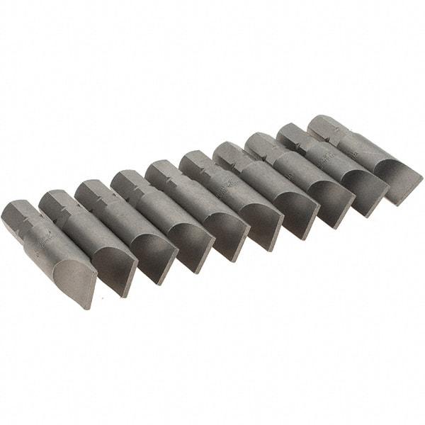 Wiha - Slotted Screwdriver Bits Reversible: NonReversible Blade Width (Inch): 3/8 - Exact Tool & Supply