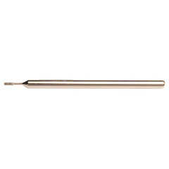 0.035″ × 0.118″ × 0.25″ Electroplated CBN Mounted Point 200 Grit - Exact Tool & Supply