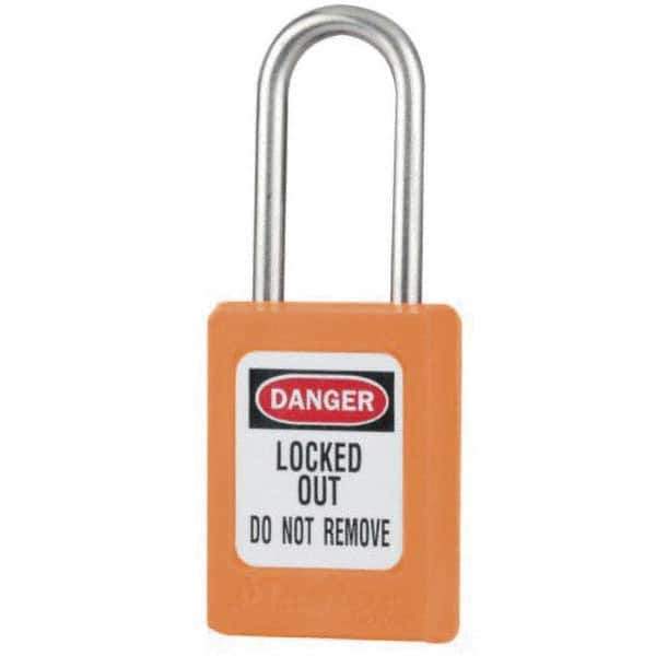 Master Lock - Lockout Padlocks Key Type: Keyed Different Key Retaining: NonRetaining Key - Exact Tool & Supply