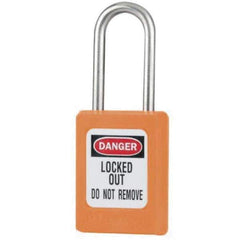 Master Lock - Lockout Padlocks Key Type: Keyed Different Key Retaining: NonRetaining Key - Exact Tool & Supply
