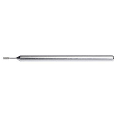 0.04″ × 0.118″ × 0.25″ Electroplated Diamond Mounted Point 100 Grit - Exact Tool & Supply