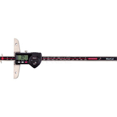 Mahr - Electronic Depth Gages; Minimum Measurement (mm): 0 ; Minimum Measurement (Decimal Inch): 0 ; Maximum Measurement (Decimal Inch): 8 ; Maximum Measurement (mm): 200 ; Resolution (mm): 0.01 ; Resolution (Decimal Inch): 0.0005 - Exact Tool & Supply