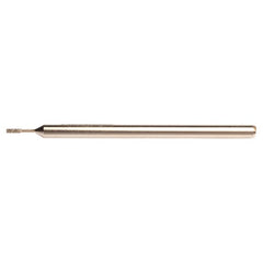 0.045″ × 0.118″ × 0.25″ Electroplated CBN Mounted Point 150 Grit - Exact Tool & Supply