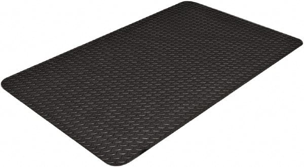 Ability One - 12' Long x 3' Wide x 9/16" Thick Dry/Wet Environment Heavy Duty Anti-Fatigue Matting - Exact Tool & Supply
