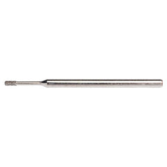 0.06″ × 0.157″ × 0.5″ Electroplated CBN Mounted Point 200 Grit - Exact Tool & Supply