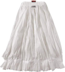 Rubbermaid - 5" White Head Band, Large Rayon Cut End Mop Head - 4 Ply - Exact Tool & Supply