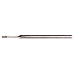 0.06″ × 0.157″ × 0.5″ Electroplated CBN Mounted Point 150 Grit - Exact Tool & Supply
