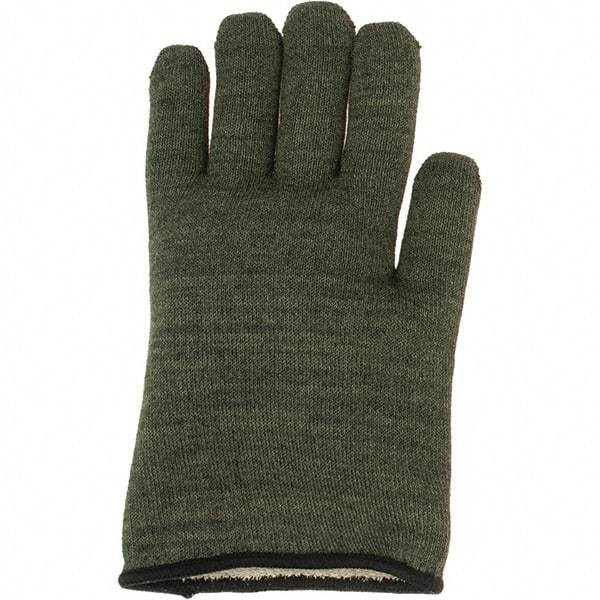 PRO-SAFE - Size L Cotton Lined Kevlar/Preox Hot Mill Glove - 11" OAL, Open Cuff - Exact Tool & Supply