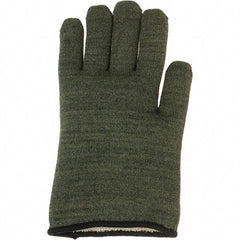 PRO-SAFE - Size L Cotton Lined Kevlar/Preox Hot Mill Glove - 11" OAL, Open Cuff - Exact Tool & Supply