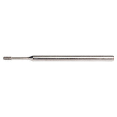 0.06″ × 0.157″ × 1″ Electroplated CBN Mounted Point 150 Grit - Exact Tool & Supply
