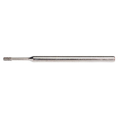 0.065″ × 0.157″ × 0.5″ Electroplated CBN Mounted Point 100 Grit - Exact Tool & Supply