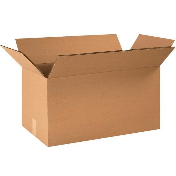 Made in USA - Pack of (15) 12" Wide x 24" Long x 12" High Corrugated Shipping Boxes - Exact Tool & Supply