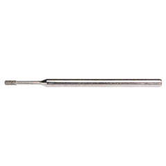 0.07″ × 0.157″ × 1″ Electroplated CBN Mounted Point 150 Grit - Exact Tool & Supply