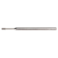 0.075″ × 0.157″ × 0.5″ Electroplated CBN Mounted Point 150 Grit - Exact Tool & Supply