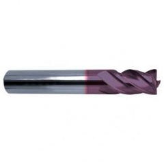 1/4" Dia. - 2" OAL - 4 FL Variable Helix Firex Carbide End Mill - Exact Tool & Supply