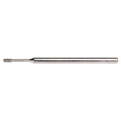0.075″ × 0.157″ × 0.5″ Electroplated CBN Mounted Point 100 Grit - Exact Tool & Supply
