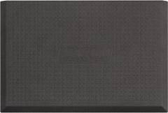 Smart Step - 3' Long x 2' Wide, Dry Environment, Anti-Fatigue Matting - Gray, Urethane with Urethane Sponge Base, Beveled on 3 Sides - Exact Tool & Supply
