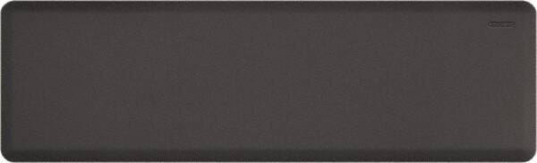 Smart Step - Dry Environment, Anti-Fatigue Matting - Gray, Urethane with Urethane Sponge Base, Beveled on All 4 Sides - Exact Tool & Supply