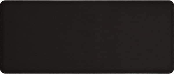 Smart Step - 6' Long x 2.5' Wide, Dry Environment, Anti-Fatigue Matting - Black, Urethane with Urethane Sponge Base, Beveled on All 4 Sides - Exact Tool & Supply