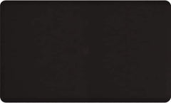 Smart Step - 5' Long x 3' Wide, Dry Environment, Anti-Fatigue Matting - Black, Urethane with Urethane Sponge Base, Beveled on All 4 Sides - Exact Tool & Supply