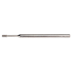 0.085″ × 0.157″ × 0.5″ Electroplated CBN Mounted Point 100 Grit - Exact Tool & Supply