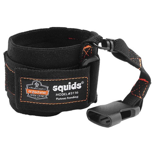 3116 Black Pull-On Wrist Lanyard With Buckle-3Lbs - Exact Tool & Supply