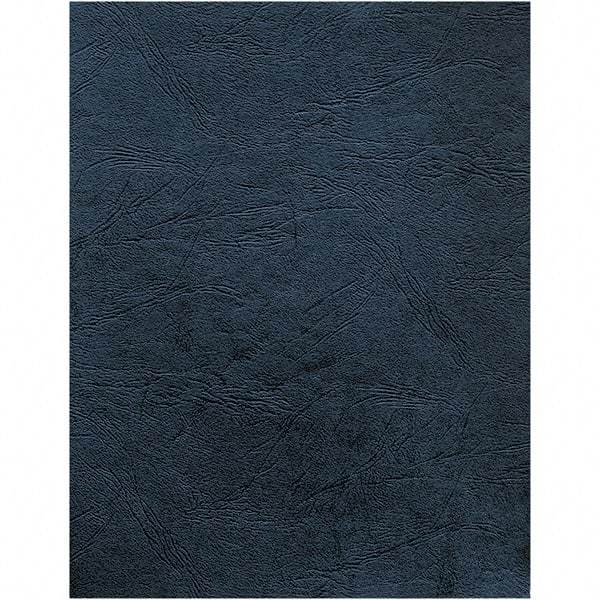 FELLOWES - 11" Long x 8-1/2" Wide Binding System Cover - Navy - Exact Tool & Supply