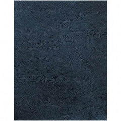 FELLOWES - 11" Long x 8-1/2" Wide Binding System Cover - Navy - Exact Tool & Supply