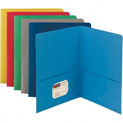 SMEAD - 11" Long x 8-1/2" Wide Pocket - Assorted Colors - Exact Tool & Supply