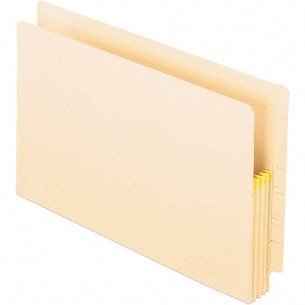 Pendaflex - 9-1/2 x 15-1/2", Legal, Manila, 3-1/2" Expanding Wallet - Straight Tab Cut Location - Exact Tool & Supply