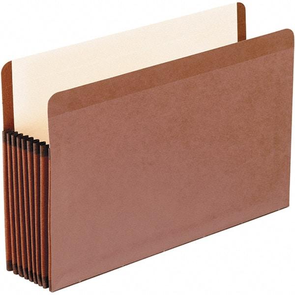 Pendaflex - 14-3/4 x 9-1/2", Legal, Brown, Expansion Folders - Straight Tab Cut Location - Exact Tool & Supply
