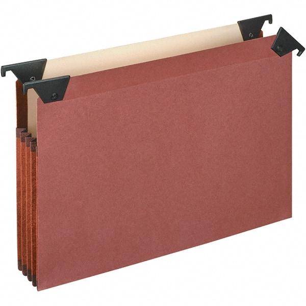 Pendaflex - 9-13/16 x 12", Letter Size, Brown, Hanging File Folder - 1/3 Tab Cut Location - Exact Tool & Supply