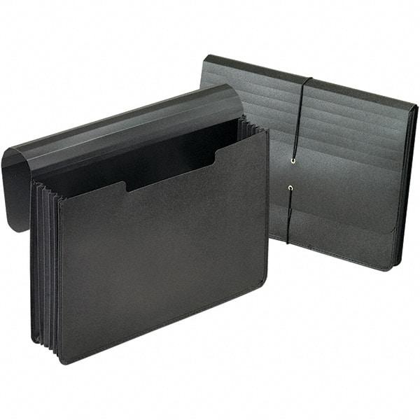 Pendaflex - 16-1/4 x 10-1/4", Legal, Black, 5-1/4" Expanding Wallet - Exact Tool & Supply
