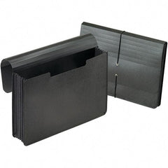Pendaflex - 16-1/4 x 10-1/4", Legal, Black, 5-1/4" Expanding Wallet - Exact Tool & Supply