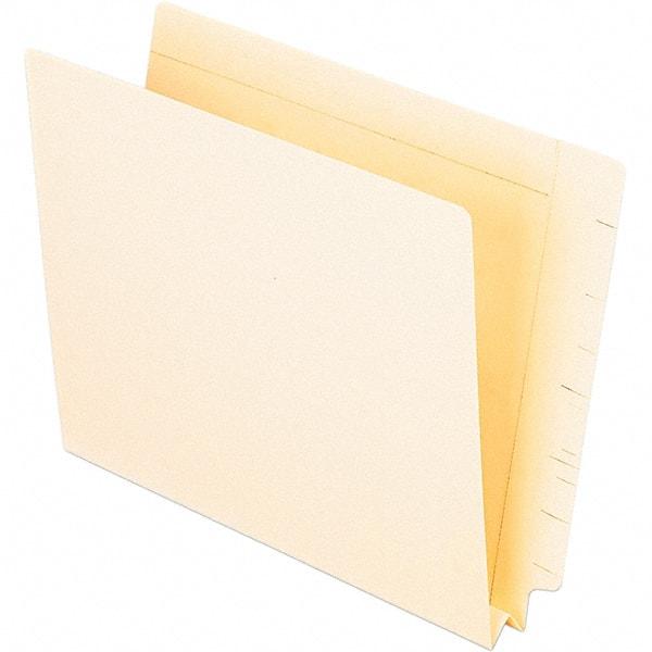 Pendaflex - 12-1/2 x 9-1/2", Letter Size, Manila, Expandable File Folders with End Tab Pocket - 14 Point Stock, Straight Tab Cut Location - Exact Tool & Supply