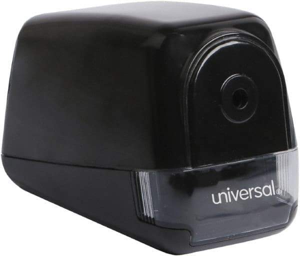 UNIVERSAL - Electric Desktop Pencil Sharpener - 1 Hole - Exact Tool & Supply