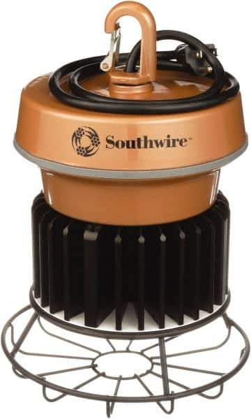Southwire - 15 Conductor, 120 VAC, 78 Watt, Temporary String Light - 3' SJTW-A Cord, Metal - Exact Tool & Supply