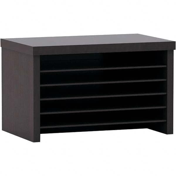 ALERA - Desktop File Organizers Type: Book Shelf Color: Espresso - Exact Tool & Supply