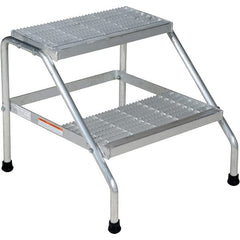 Vestil - 20" High 500 Lb Capacity 2 Step Stand - Exact Tool & Supply