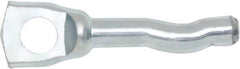 Powers Fasteners - 1/4" Diam, 1/4" Drill, 1-3/4" OAL, 3/4" Min Embedment Pin Anchor Concrete Anchor - 1038 Carbon Steel, Zinc-Plated Finish, Tie Wire Head, Hammer Drive - Exact Tool & Supply