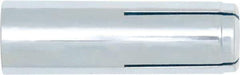 Powers Fasteners - 1/2" Diam, 5/8" Drill, 2" OAL, Drop-In Concrete Anchor - 1008 Carbon Steel, Zinc-Plated Finish, Hammer Drive, 13/16" Thread Length - Exact Tool & Supply