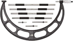 Starrett - Interchangeable-Anvil Micrometers Operation Type: Mechanical Minimum Measurement (mm): 300.00 - Exact Tool & Supply